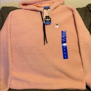 Pink Women’s Sherpa Hoodie
